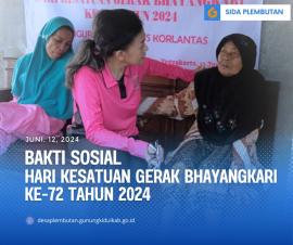 Hari Kesatuan Gerak Bhayangkari ke-72 Tahun 2024